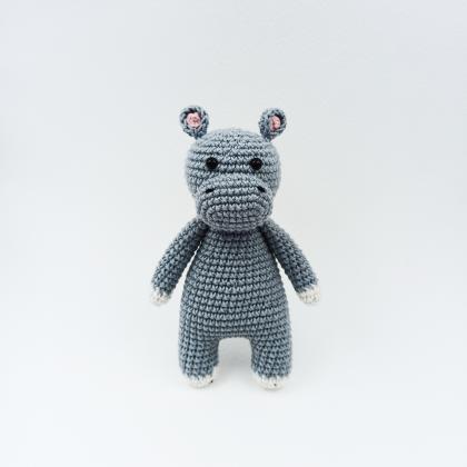 Amigurumi pattern hippo, Crochet hi..