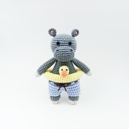 Amigurumi hippopotamus Crochet hipp..