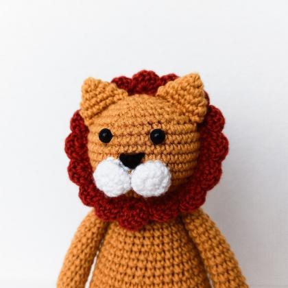 Amigurumi pattern lion Crochet lion..