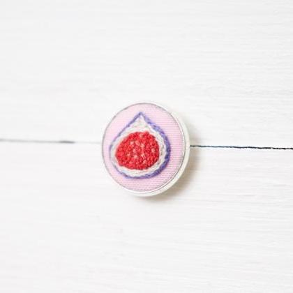 Miniature Embroidery Pin Figs Brooch Figs Pin..