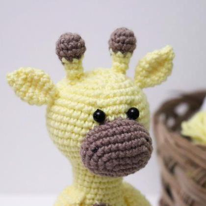 Amigurumi Giraffe Crochet Giraffe Plush Giraffe..