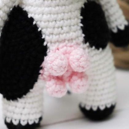 Amigurumi cow Crochet cow Plush cow..
