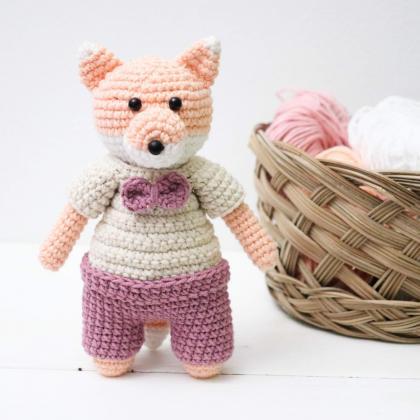 Amigurumi fox Crochet fox Plush fox..
