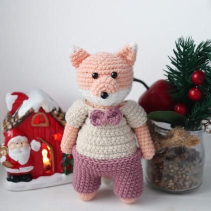 Amigurumi fox Crochet fox Plush fox..
