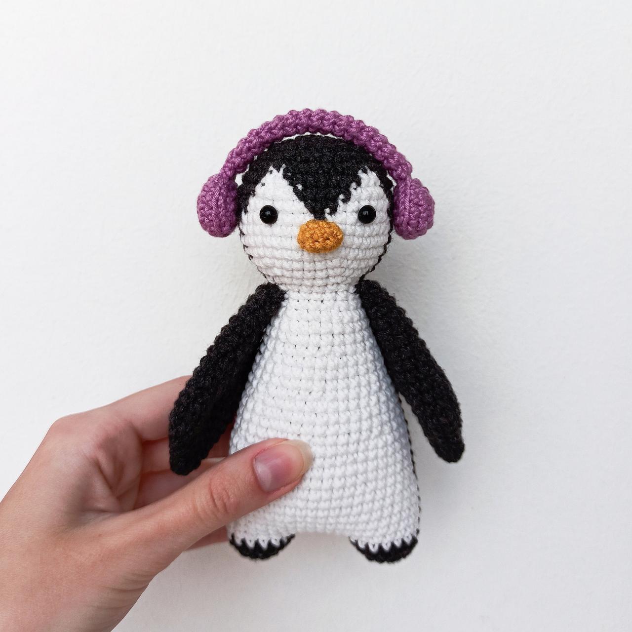 Amigurumi penguin Crochet penguin Plush penguin Baby soft toy Penguin toy Animal toy Stuffed toy Stuffed penguin Plush toy Baby gift